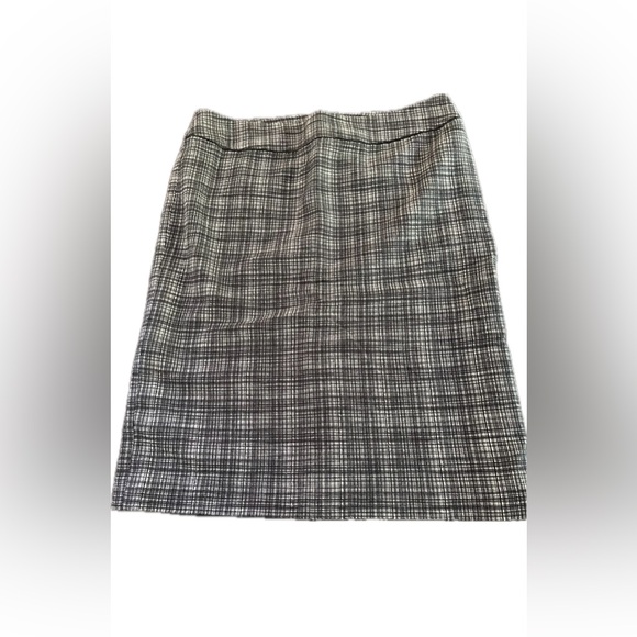 Woman’s Kasper black white tweed skirt size 12 - Picture 1 of 8